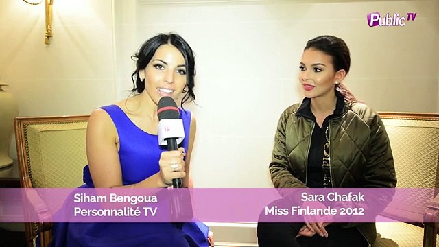 Exclu Vidéo : Sara Chafak (Miss Finlande 2012) : Je vis actuellement mon rêve