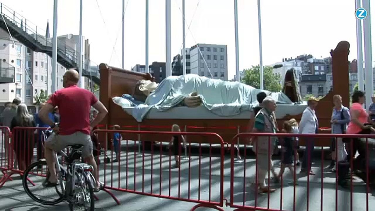 Anvers, envahie par des marionnettes géantes