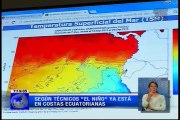 Según técnicos “El Niño” ya está en costas ecuatorianas
