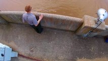 Un vortex géant filmé dans un lac aux Etats-Unis