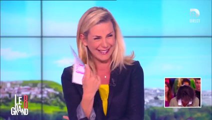 Les larmes d'Audrey Pulvar pour sa dernière émission dans Le Grand 8