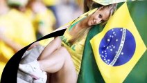Brazilian football  fans girls