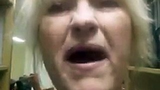 LiveLeak.com - Nice Classy Potty Mouth Lady Doesn't Like The Nasty Comments She Reads And Responds Accordingly