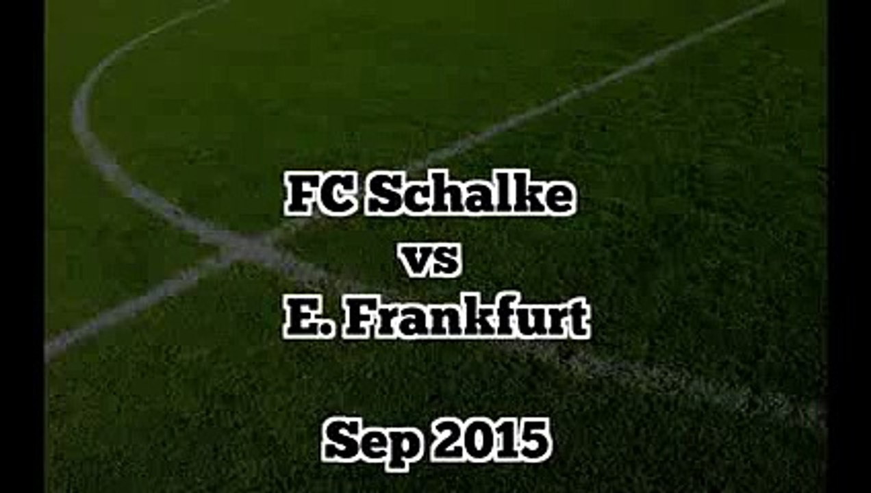 FC Schalke 04 vs Eintracht Frankfurt [2 0] Tor _ Highlights _ 2015 2-0 S04 Matip Sane Goal Vlog