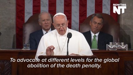 Pope Francis Advocates For Abolishment Of Death Penalty