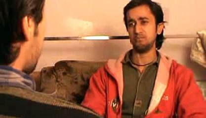 Neil Kumar Jha performing mono acting