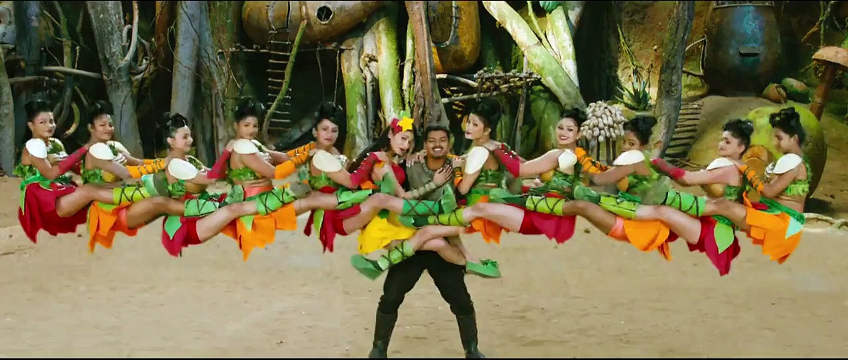 Puli (Tamil) - Jingiliya Song Promo _ Vijay, Shruti Haasan _ DSP _ Chimbu Deven