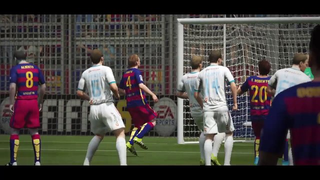 FIFA 16 PS4 1080p HD Mejores jugadas Modo Carrera Jugador FCB Alberto 8