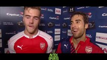 Captial One Cup- Tottenham 1-2 Arsenal - Mathieu Flamini interview