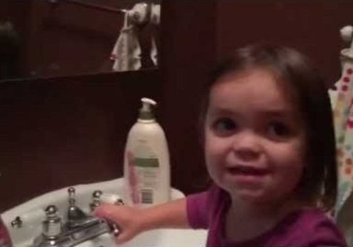 Cute Girl Can't Quite Say Fever