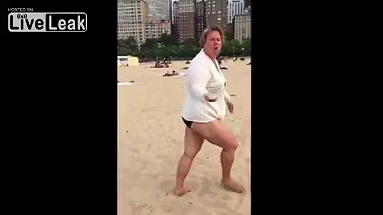 LiveLeak.com - Racist women yelling the N word at mother and children all because kids splashed water on her