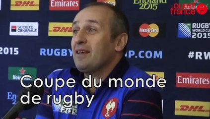 RWC2015: Saint-André invente cadrage déblaiement