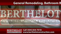 Bathroom Remodeling New Orleans, LA | Berthelot Construction Services