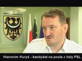 Hieronim Kuryś - kandydat do Sejmu RP