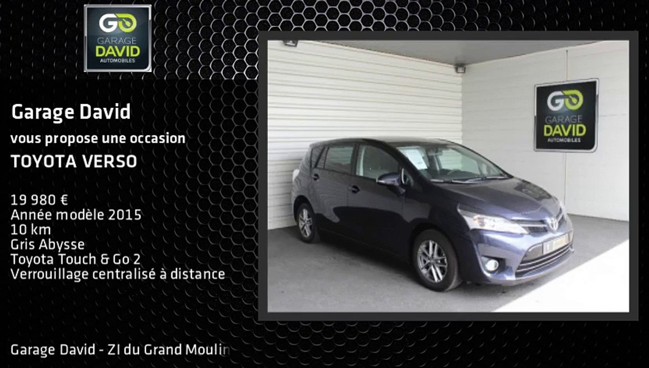 Annonce Occasion TOYOTA VERSO 112 D-4D DYNAMIC 7 PLACES 2015