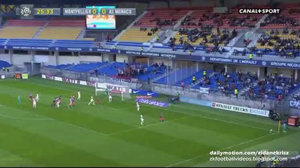 1-0 Daniel Congre Goal | Montpellier v. AS Monaco 24.09.2015 HD