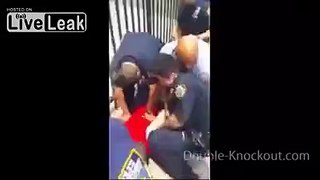 NYPD Arresting Technique Needs Work.