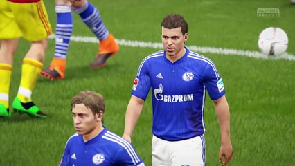 FIFA 16 Pro Clubs halfway line goal