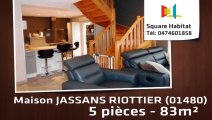 A vendre - Maison/villa - JASSANS RIOTTIER (01480) - 5 pièces - 83m²