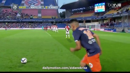 2-0 Guido Carrillo Own Goal | Montpellier v. AS Monaco 24.09.2015 HD