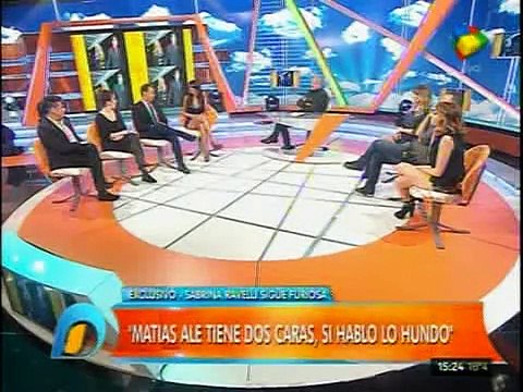 Sabrina Ravelli cuenta toda la verdad