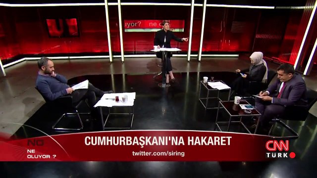 Elif Çakır ve İrfan Aktan Cumhurbaşkanına Hakaret Tartışması - CNN TÜRK