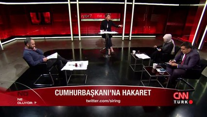 Elif Çakır ve İrfan Aktan Cumhurbaşkanına Hakaret Tartışması - CNN TÜRK