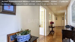 A vendre - Appartement (92200) - 7 pièces - 225m²