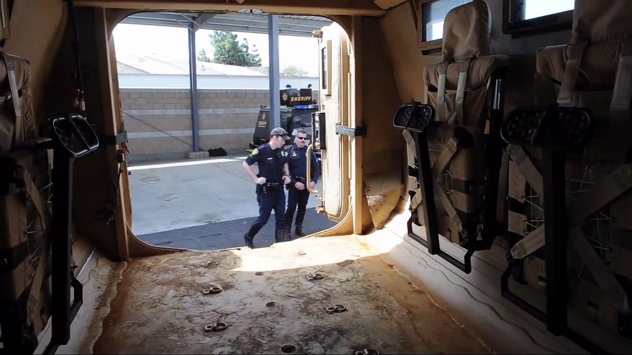 Mantecca's new police vehicle.