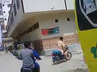 cow escaping in dalmia karachi