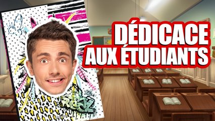 Dédicace émouvante pour tous les étudiants !