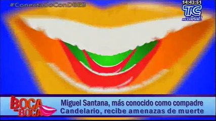 Miguel Santana, más conocido como compadre Candelario, recibe amenazas de muerte