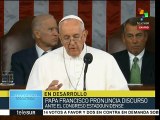 Papa Francisco llama al Congreso de EE.UU. a abolir pena de muerte