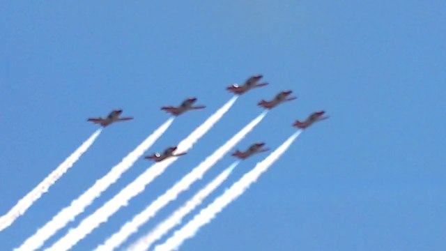 Patrulla Águila regresando a San Javier. #patrullaaguila @patrullaguila