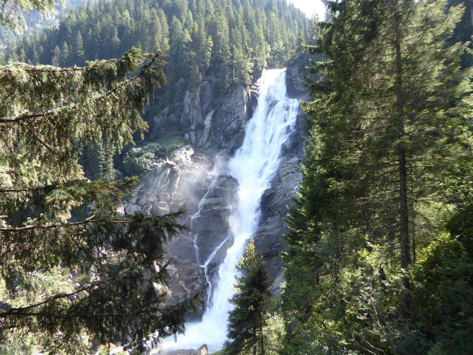 Krimmler Wasserfälle in Österreich