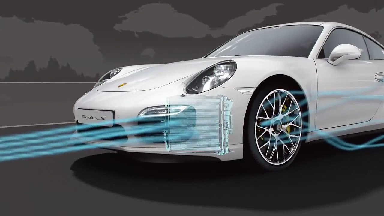2014 Porsche 911 Turbo Aerodynamics Engineering video