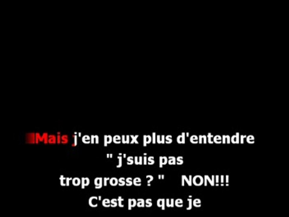 KARAOKE CHRISTOPHE MAE - Je me lache