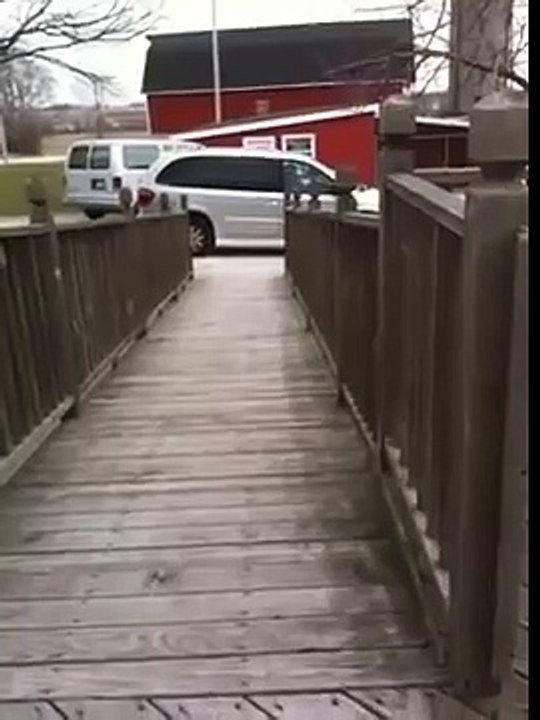 LiveLeak.com - Wheelchair Bobsled