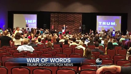 Donald Trump Says He Wont Appear on Fox News