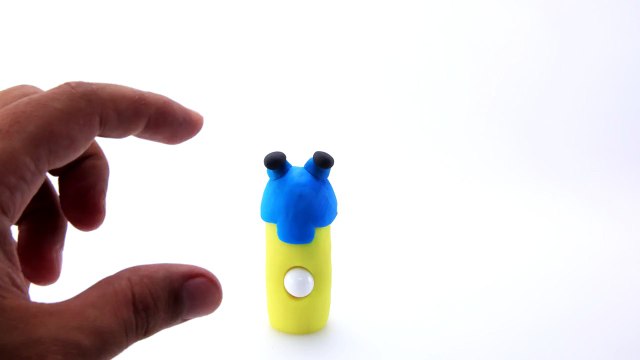 Minions Play doh STOP MOTION video. Animación de Minions