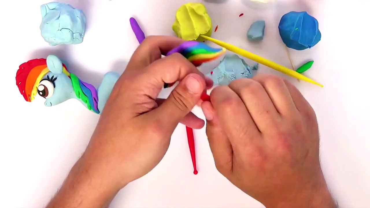 My Little Pony Play Doh clay. How to make My Little Pony
