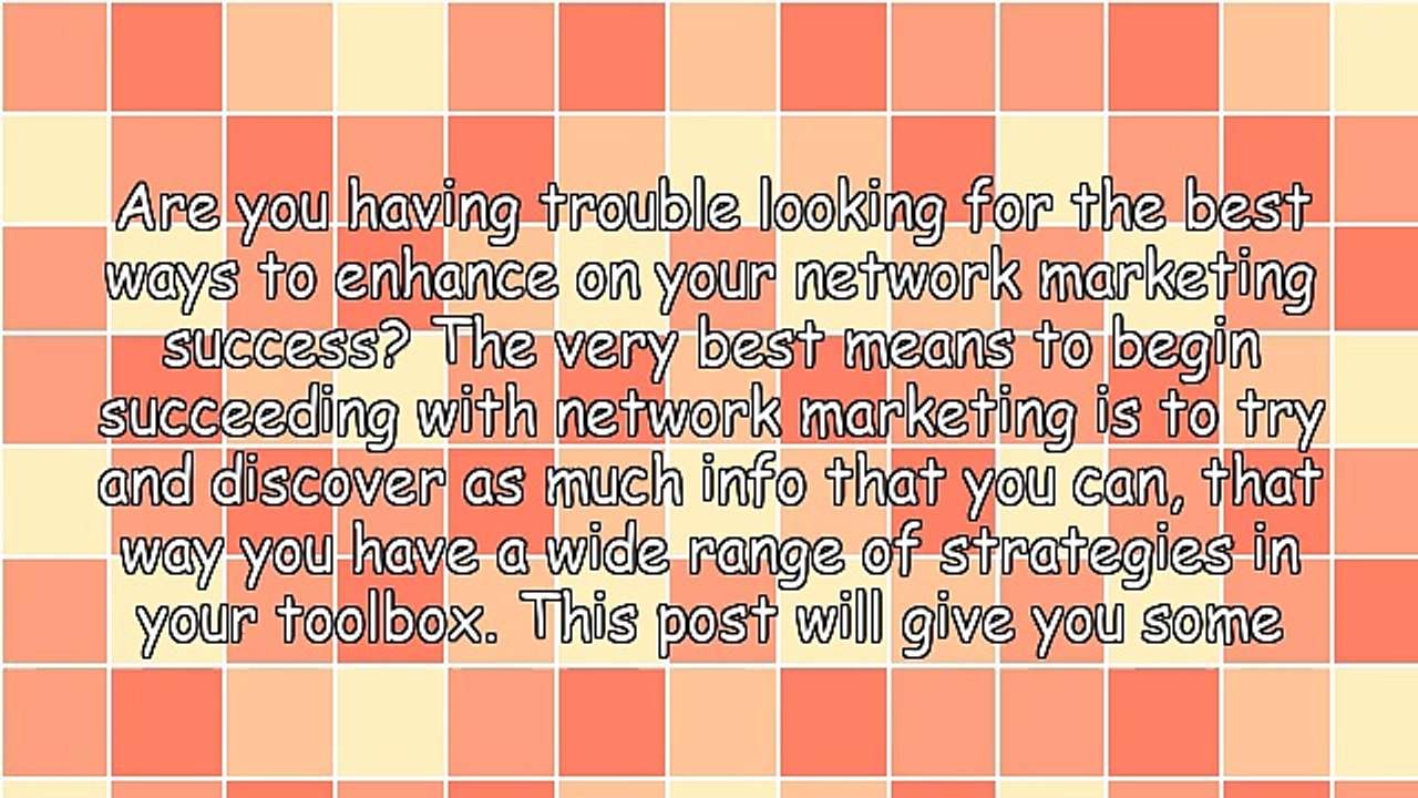 Expert Concepts In Generating More Sales With Multi Level Marketing