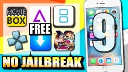 iOS 9 - FREE Install MovieBox, GBA4iOS, NDS4iOS, PPSSPP & More (NO Jailbreak)