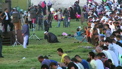 Muslims in the Middle East celebrate Eid al-Adha