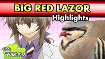 Tamtu voices all the pigeons in Hatoful Boyfriend - Big Red Lazor highlights