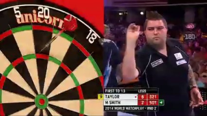 Phil Taylor amazing 9 darter