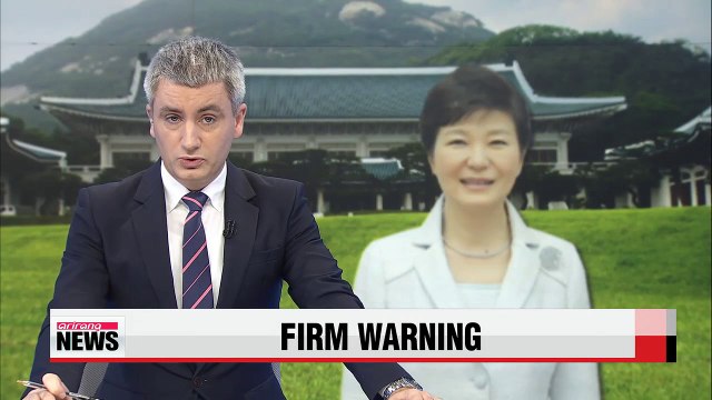 N. Korea will pay high price if it violates UNSC resolutions: Pres. Park