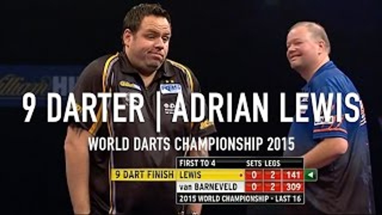 Adrian Lewis 9 Dart Finish