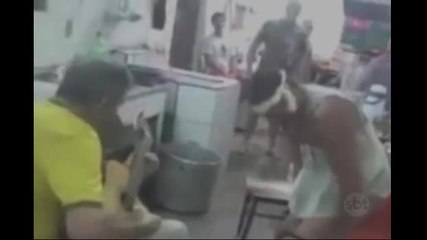 Cozinha de presídio vira salão de festas no Rio Grande do Sul