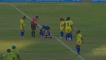 Jogadoras de futebol desmaiam por causa do calor em Teresina
